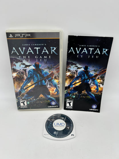 PiXEL-RETRO.COM : SONY PLAYSTATION PORTABLE (PSP) COMPLET CIB BOX MANUAL GAME NTSC AVATAR THE GAME