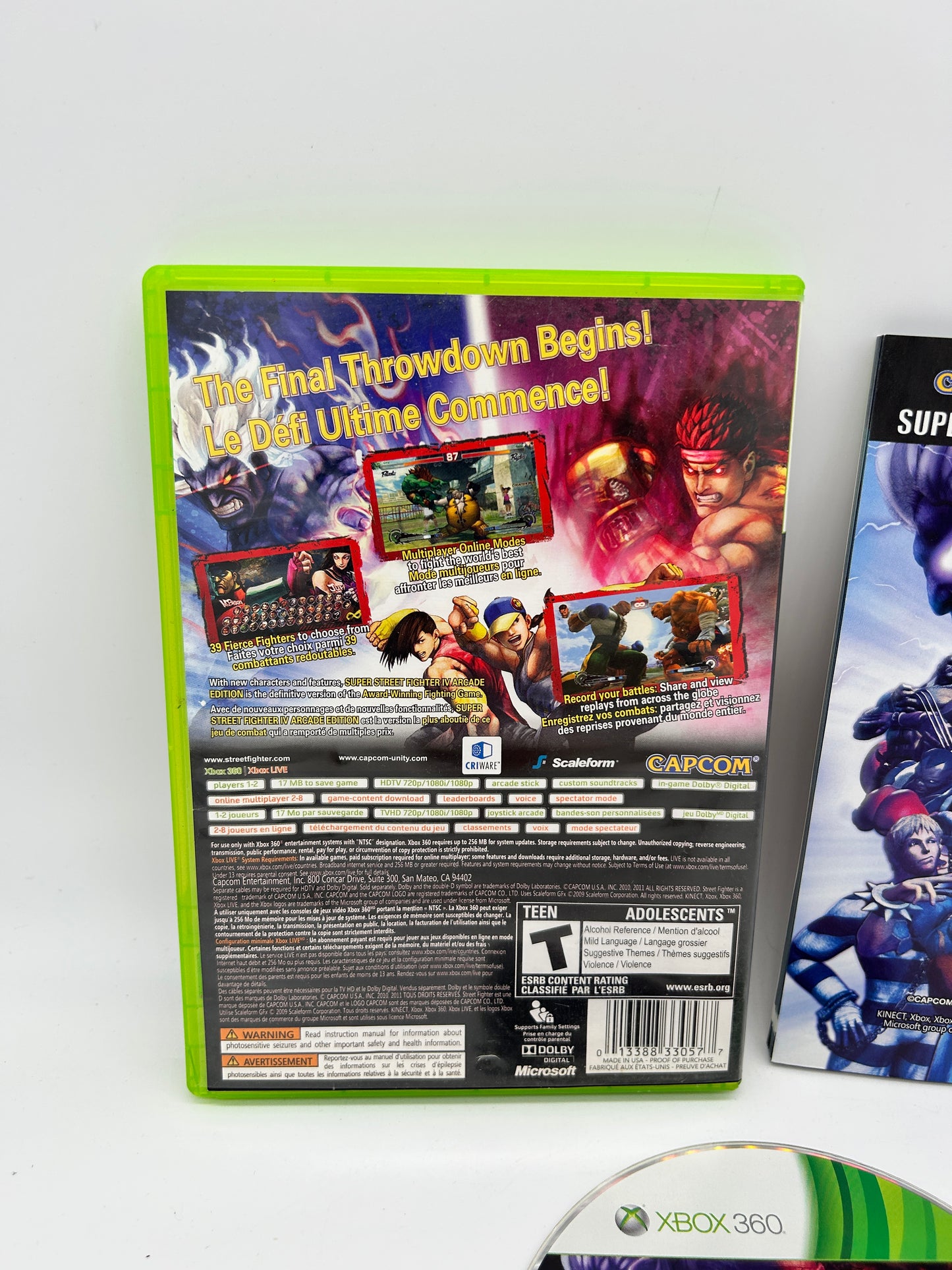 Microsoft XBOX 360 | SUPER STREET Fighter IV | ARCADE EDITION