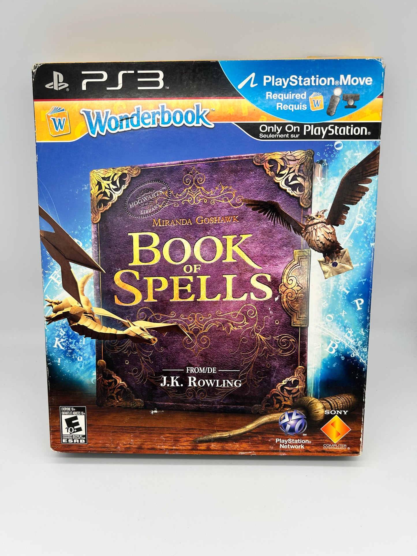 SONY PLAYSTATiON 3 [PS3] | WONDERBOOK BOOK OF SPELLS | BOOK BUNDLE