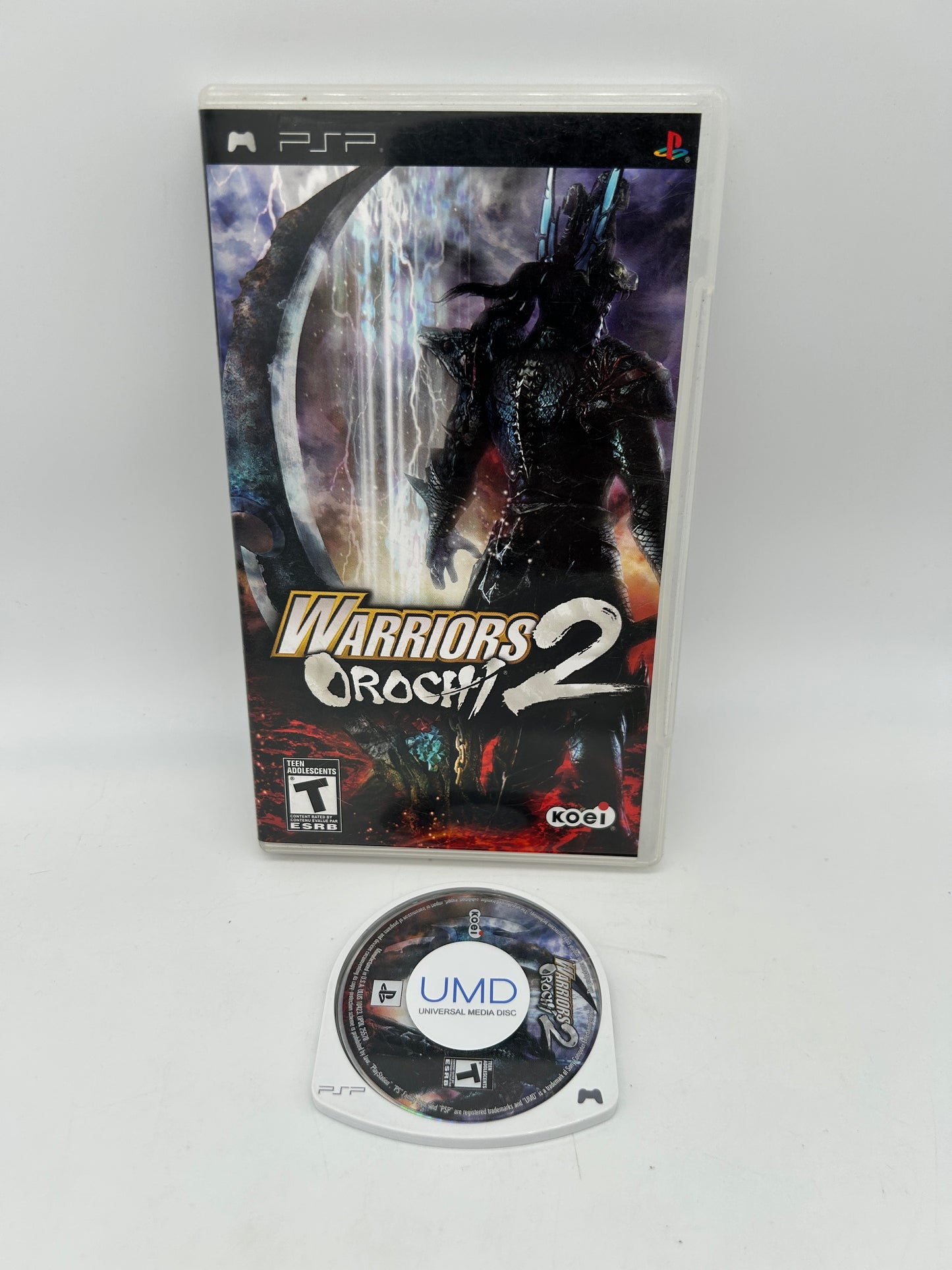 PiXEL-RETRO.COM : SONY PLAYSTATION PORTABLE (PSP) COMPLET CIB BOX MANUAL GAME NTSC WARRIORS OROCHI 2