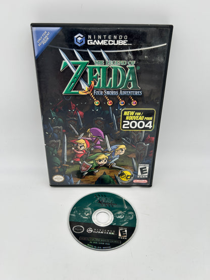PiXEL-RETRO.COM : NINTENDO GAMECUBE COMPLETE CIB BOX MANUAL GAME NTSC THE LEGEND OF ZELDA FOUR SWORDS ADVENTURES