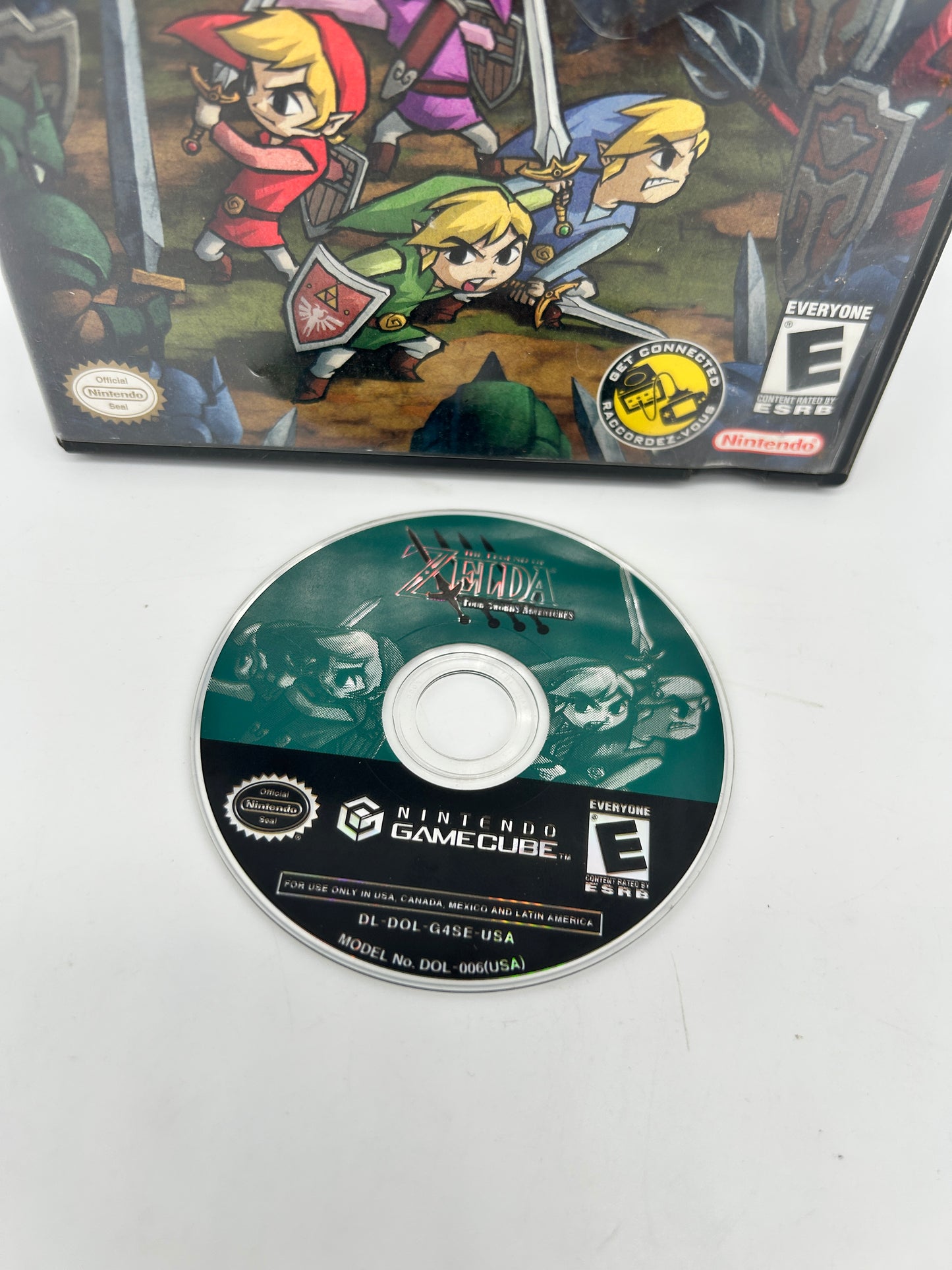 NiNTENDO GAMECUBE [NGC] | THE LEGEND OF ZELDA FOUR SWORDS ADVENTURES