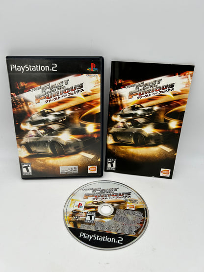 PiXEL-RETRO.COM : SONY PLAYSTATION 2 (PS2) COMPLET CIB BOX MANUAL GAME NTSC THE FAST AND THE FURIOUS