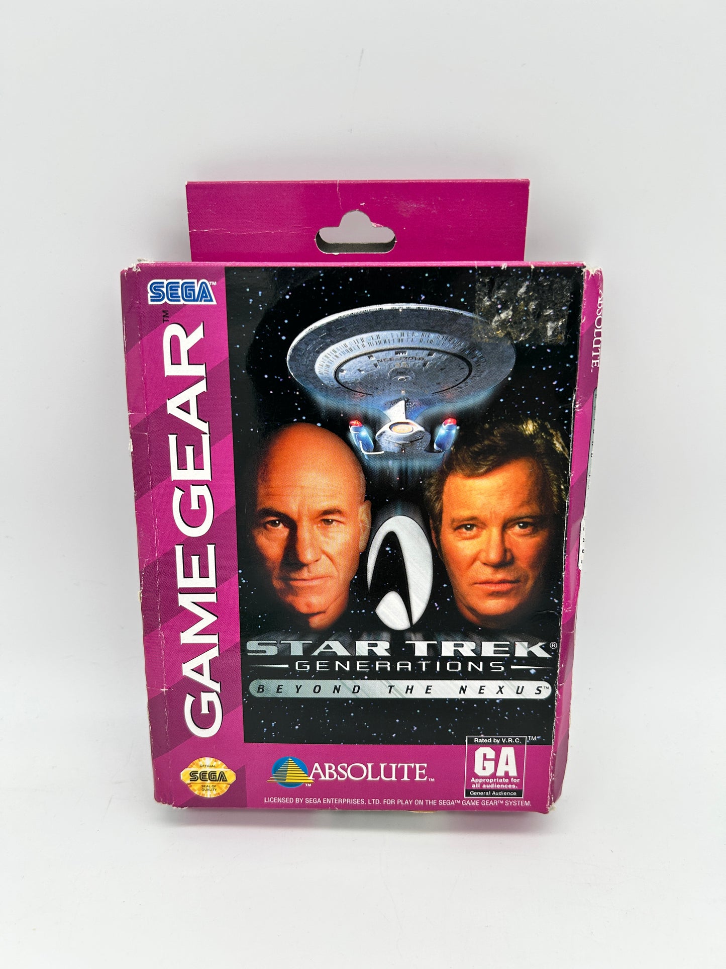 SEGA GAME GEAR | STAR TREK GENERATiONS BEYOND THE NEXUS