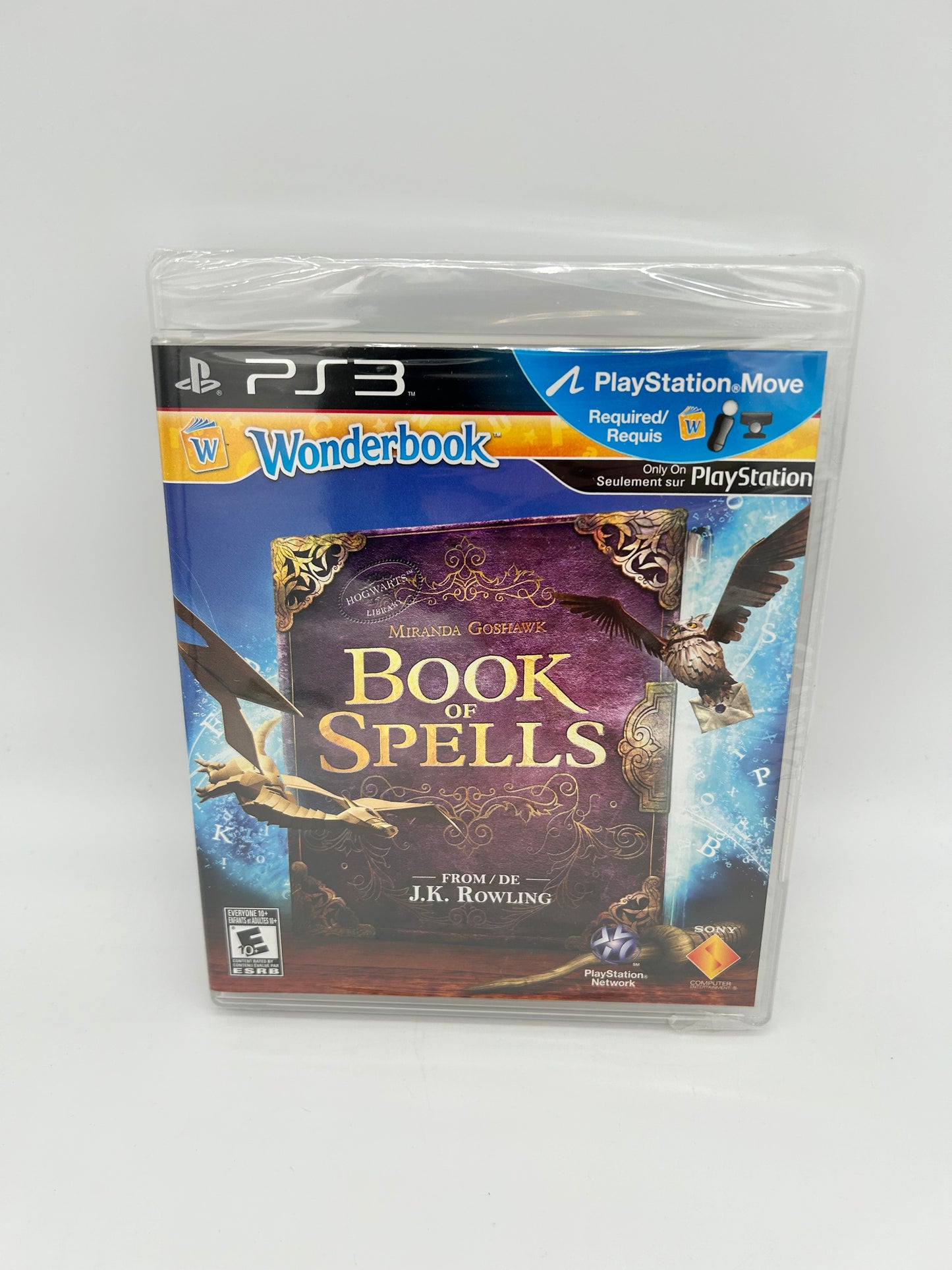 SONY PLAYSTATiON 3 [PS3] | WONDERBOOK BOOK OF SPELLS | BOOK BUNDLE