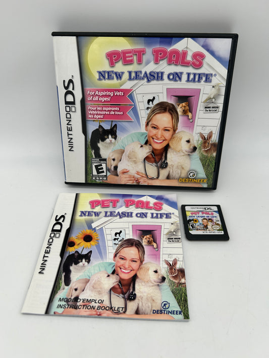 PiXEL-RETRO.COM : NINTENDO DS GAME NTSC PET PALS NEW LEASH ON LIFE