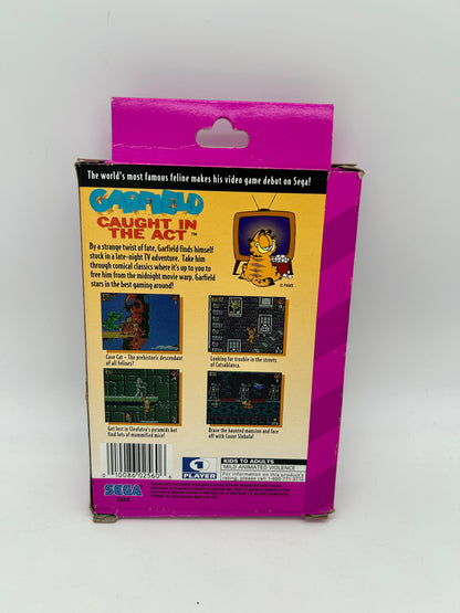 SEGA GAME GEAR | GARFIELD CAUGHT in THE ACT