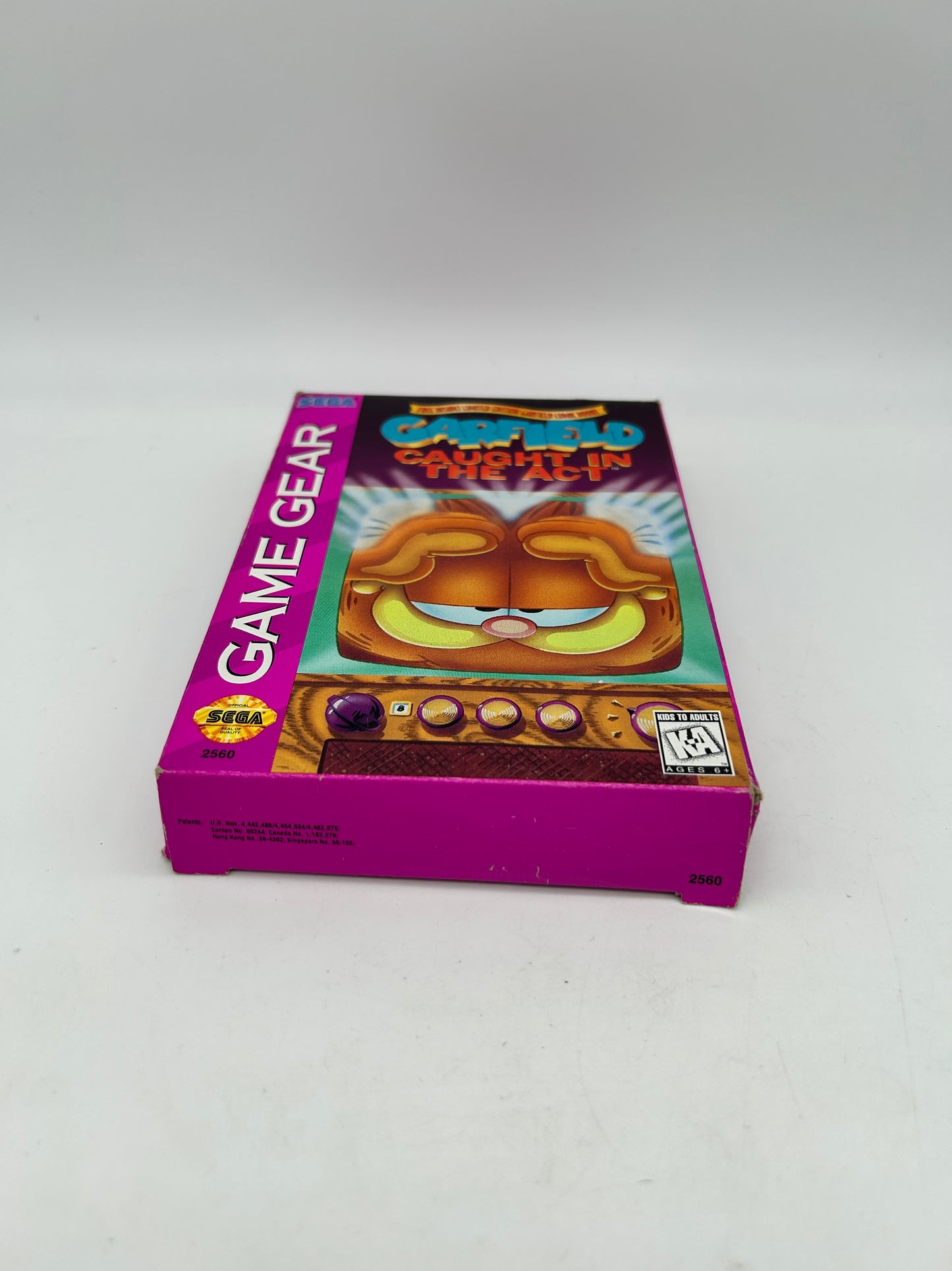 SEGA GAME GEAR | GARFIELD CAUGHT in THE ACT