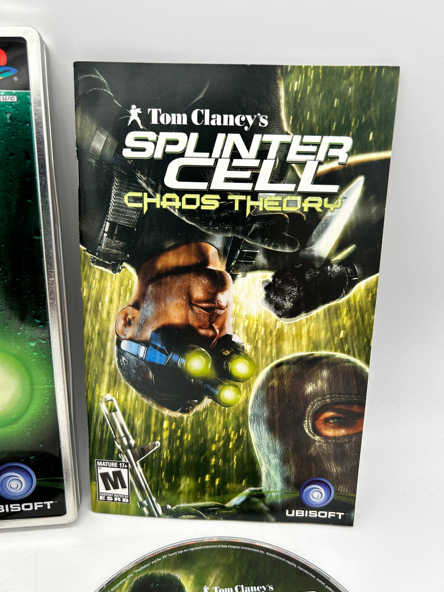 SONY PLAYSTATiON 2 [PS2] | TOM CLANCYS SPLiNTER CELL CHAOS THEORY | COLLECTORS EDiTiON