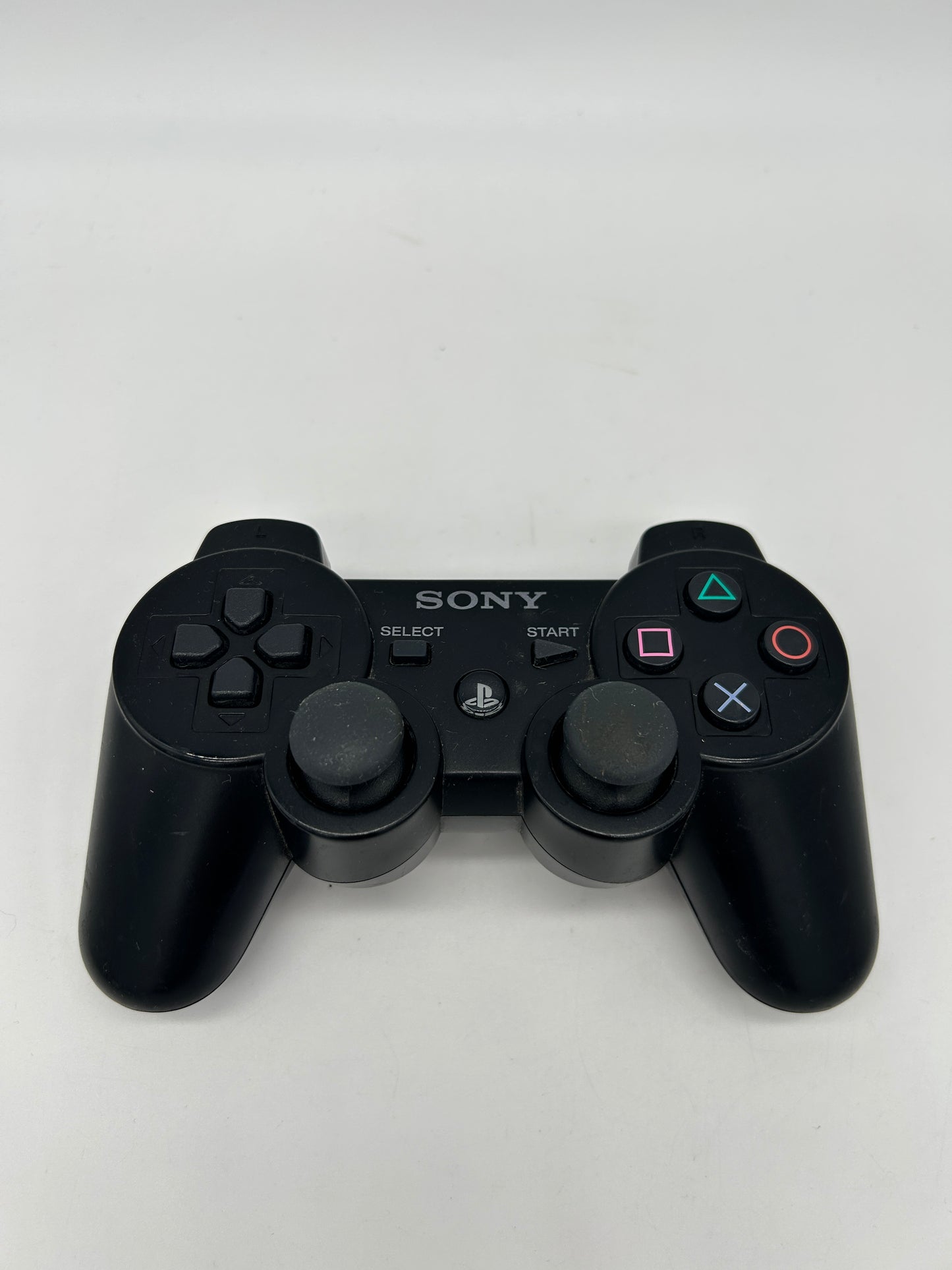 PiXEL-RETRO.COM : SONY PLAYSTATION 3 PS3 ORIGINAL BLACK WIRED DUALSHOCK CONTROLLER JOYSTICK WIRELESS CECHZC2U NTSC