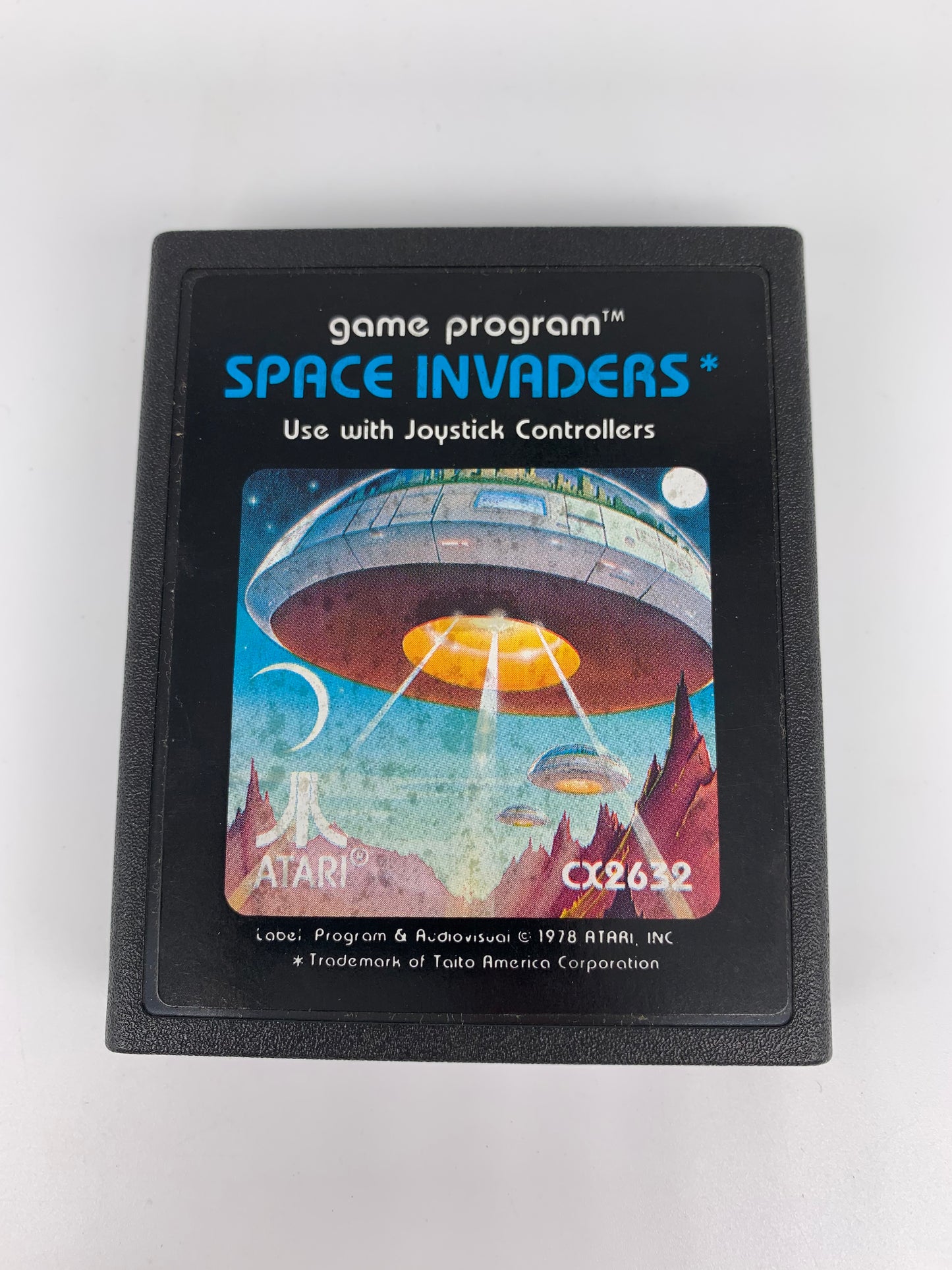 PiXEL-RETRO.COM : ATARI 2600 GAME NTSC SPACE INVADERS BLUE LABEL