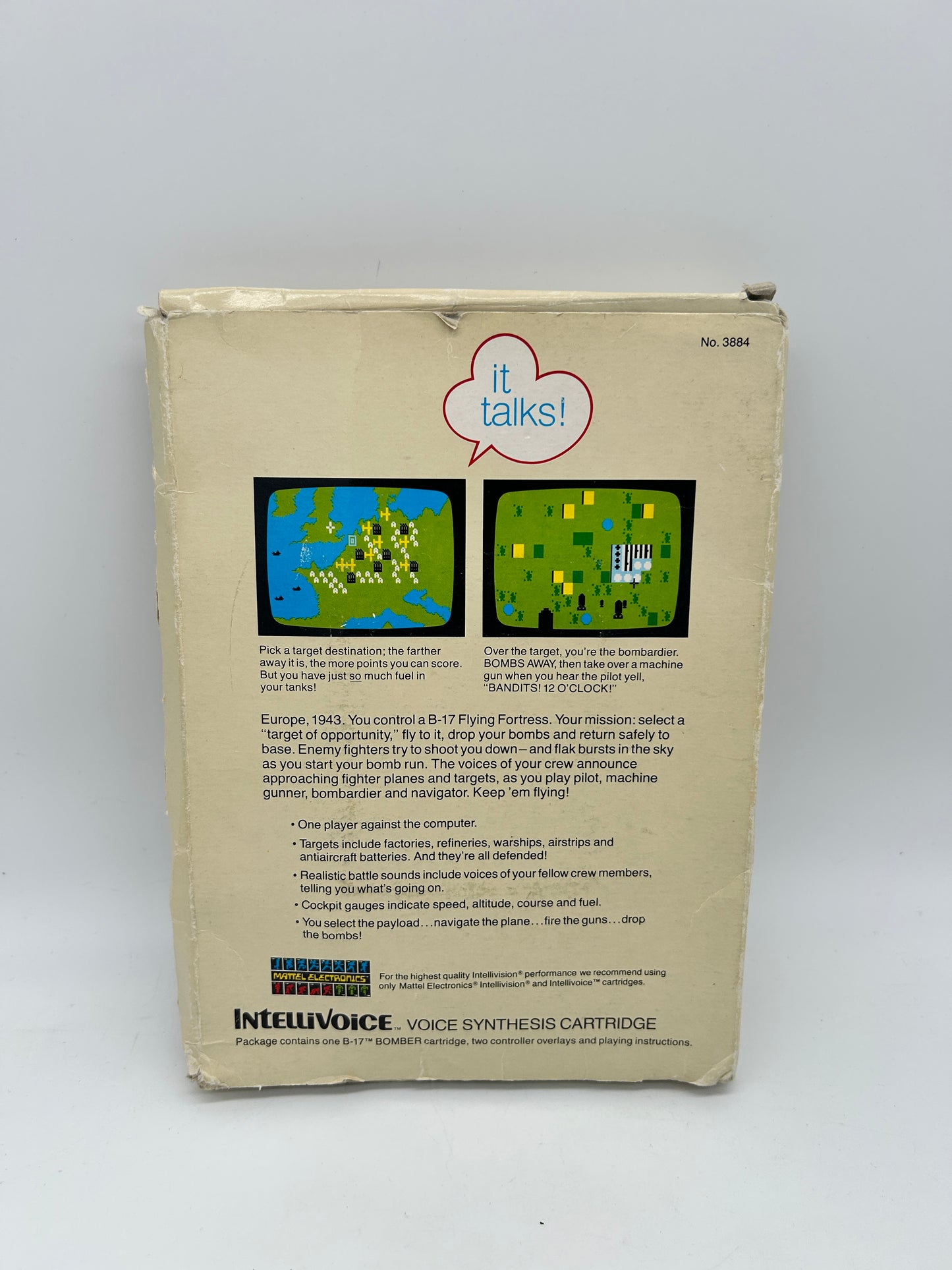 iNTELLiViSiON | B-17 BOMBER