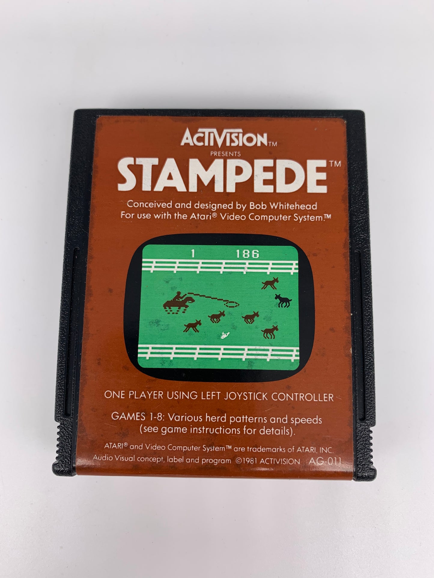 PiXEL-RETRO.COM : ATARI 2600 GAME NTSC STAMPEDE