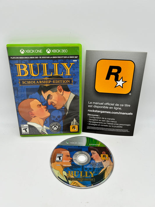 PiXEL-RETRO.COM : MICROSOFT XBOX 360 COMPLETE CIB BOX MANUAL GAME NTSC BULLY SCHOLARSHIP EDITION