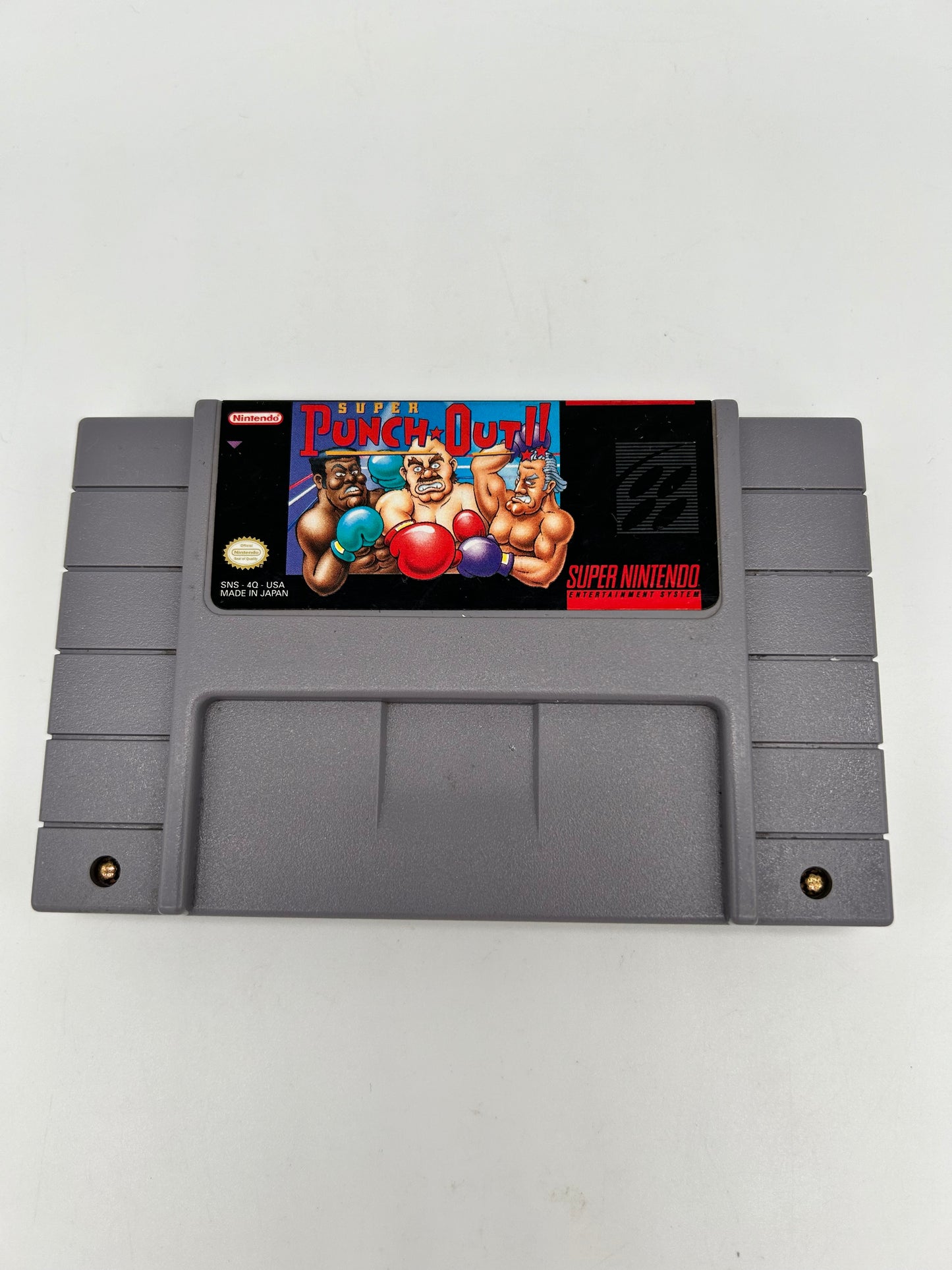 PiXEL-RETRO.COM : SUPER NINTENDO NES (SNES) GAME NTSC SUPER PUNCH OUT