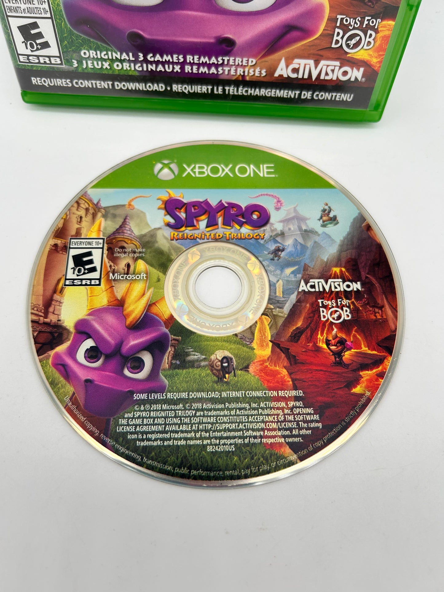 Microsoft XBOX ONE | SPYRO REiGNiTED TRiLOGY