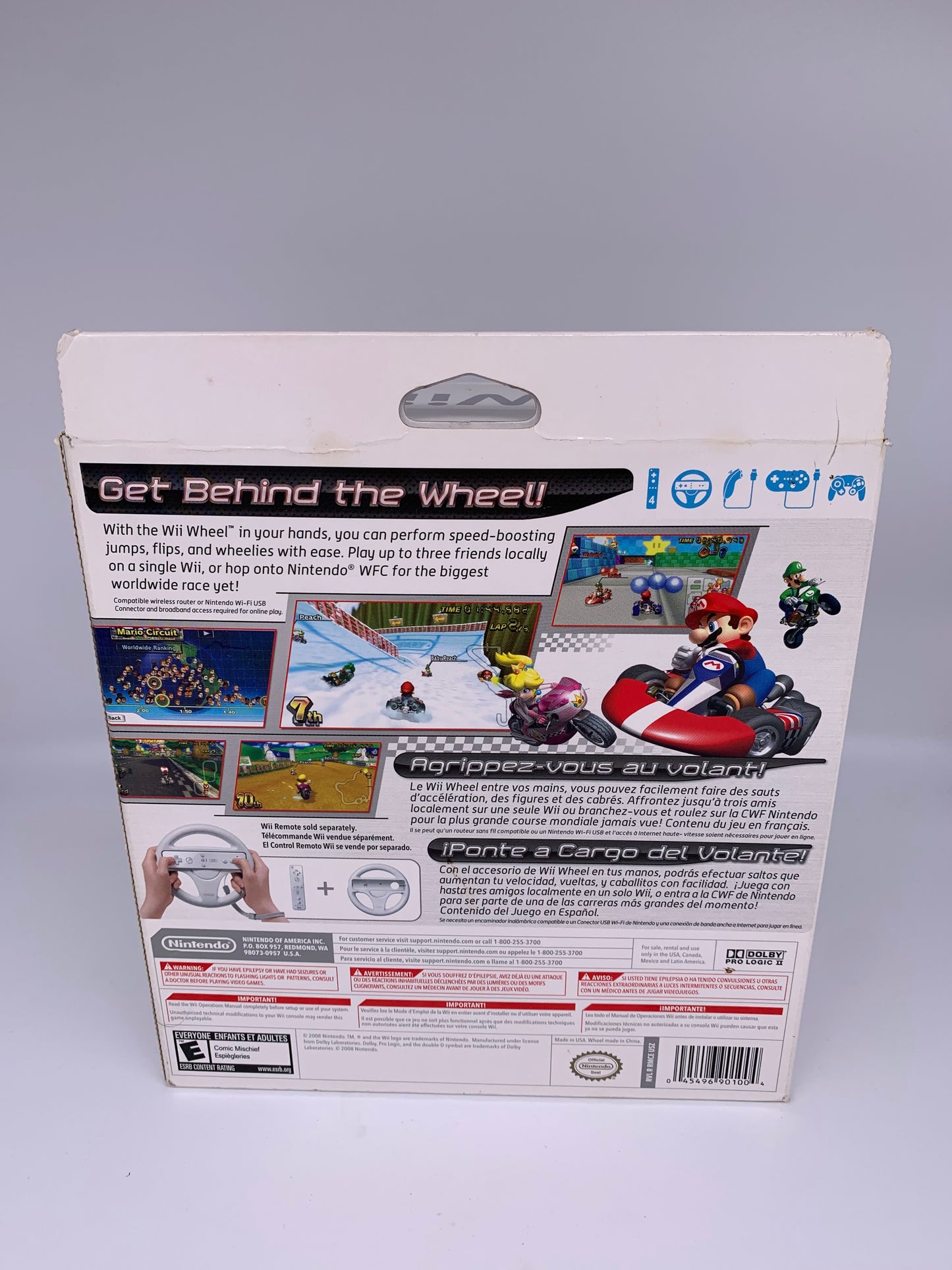 NiNTENDO Wii | MARiO KART Wii | BiG BOX WHEEL BUNDLE