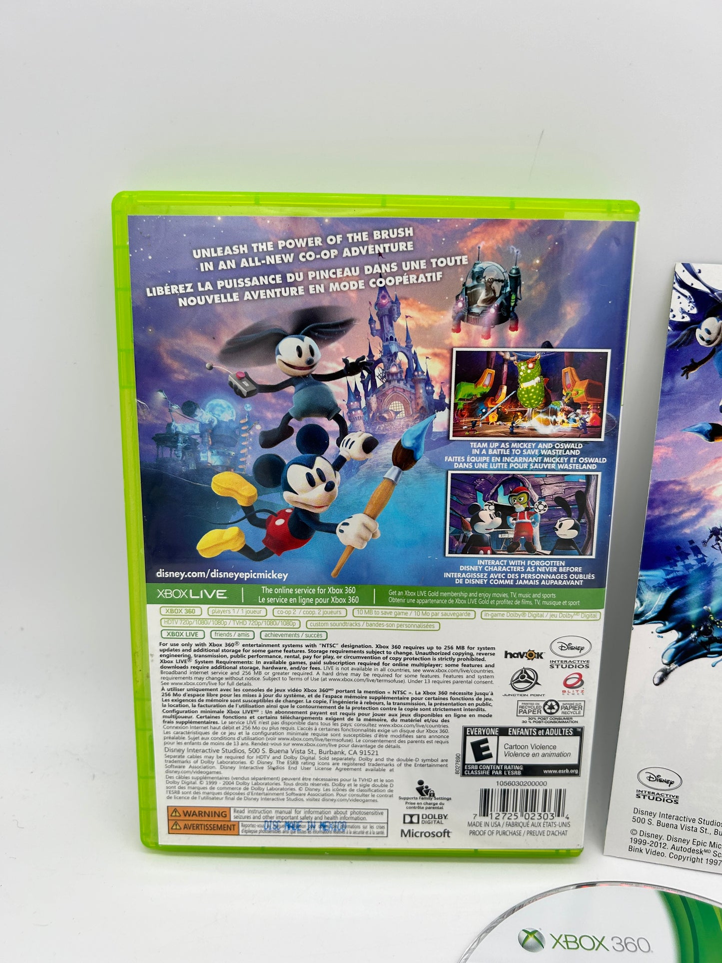 MiCROSOFT XBOX 360 | EPiC MiCKEY 2 THE POWER OF TWO