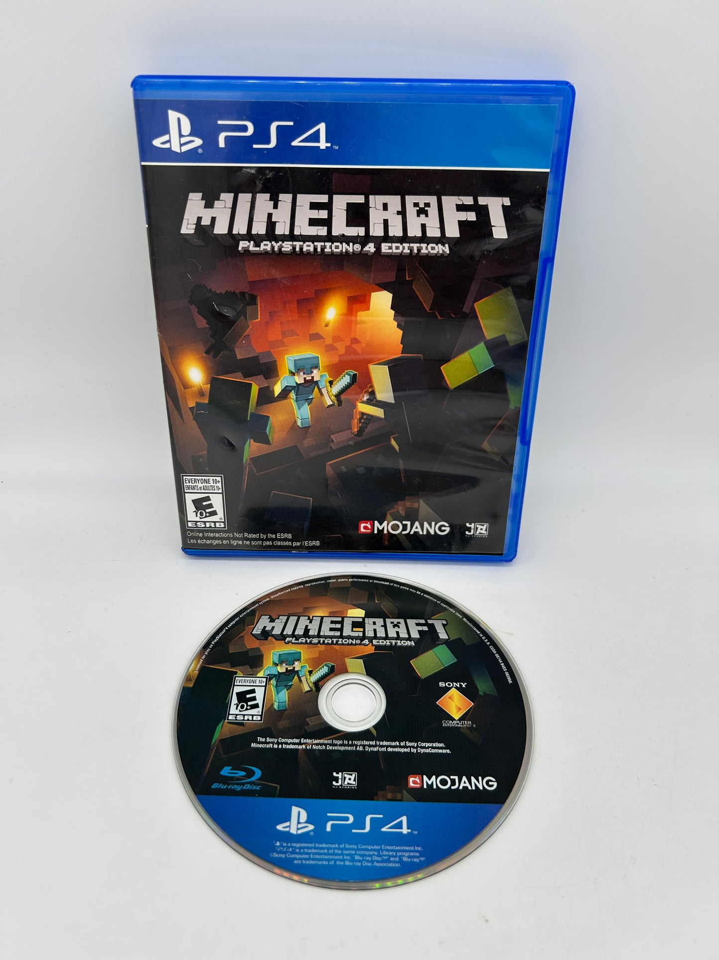 PiXEL-RETRO.COM : SONY PLAYSTATION 4 (PS4) COMPLETE CIB BOX MANUAL GAME NTSC MINECRAFT 