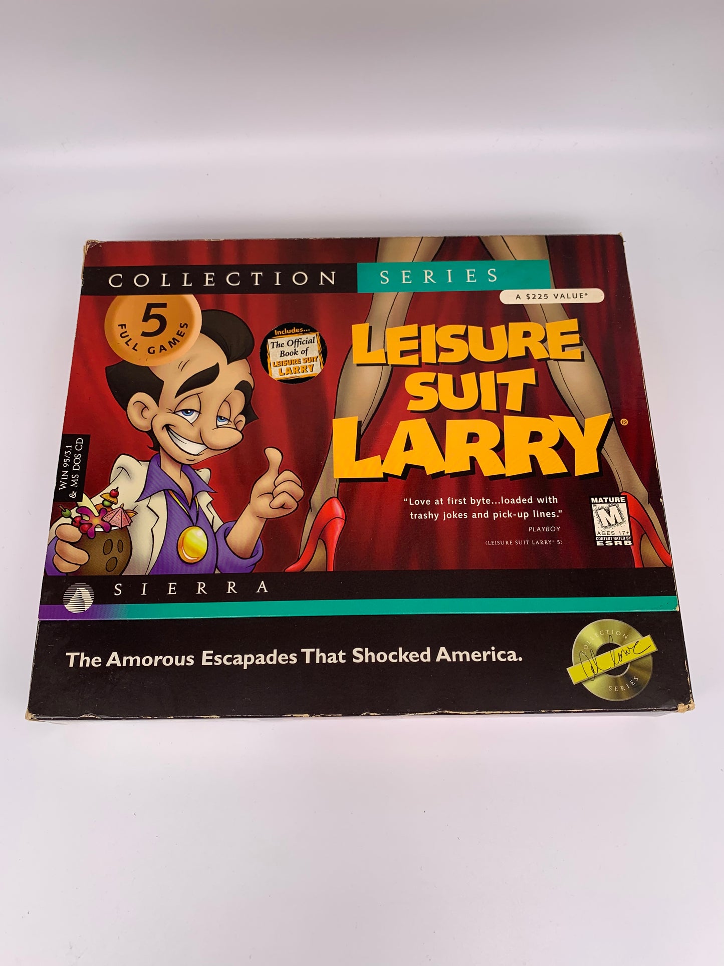 PC COMPUTER | LEiSURE SUiT LARRY | COLLECTION SERIES Big BOX