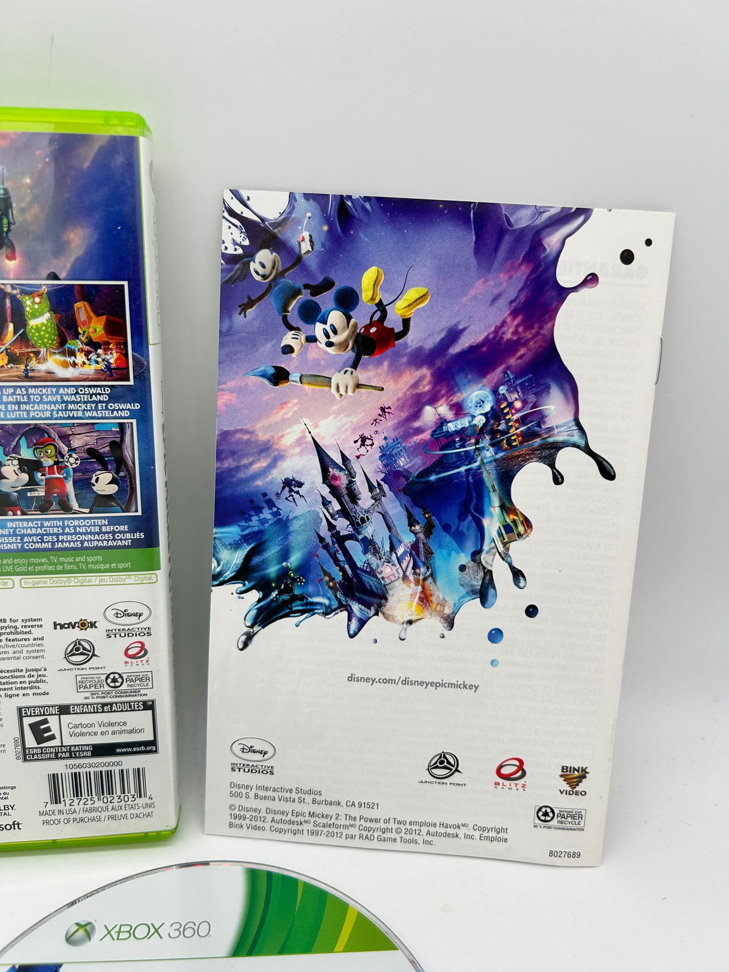 MiCROSOFT XBOX 360 | EPiC MiCKEY 2 THE POWER OF TWO