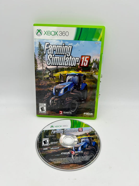 PiXEL-RETRO.COM : MICROSOFT XBOX 360 COMPLETE CIB BOX MANUAL GAME NTSC FARMING SIMULATOR 15