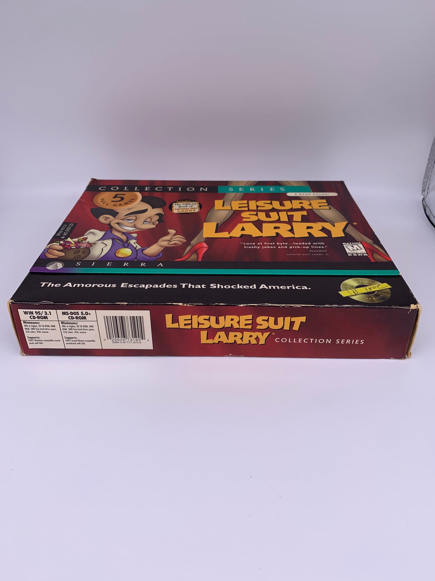 PC COMPUTER | LEiSURE SUiT LARRY | COLLECTION SERIES Big BOX