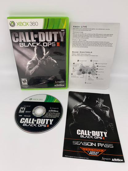 PiXEL-RETRO.COM : MICROSOFT XBOX 360 COMPLETE CIB BOX MANUAL GAME NTSC CALL OF DUTY BLACK OPS II