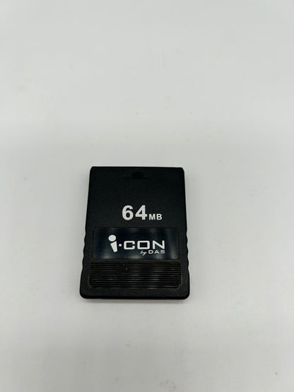 PiXEL-RETRO.COM : SONY PLAYSTATION 2 (PS2) MEMORY CARD 64MB I-CON NTSC