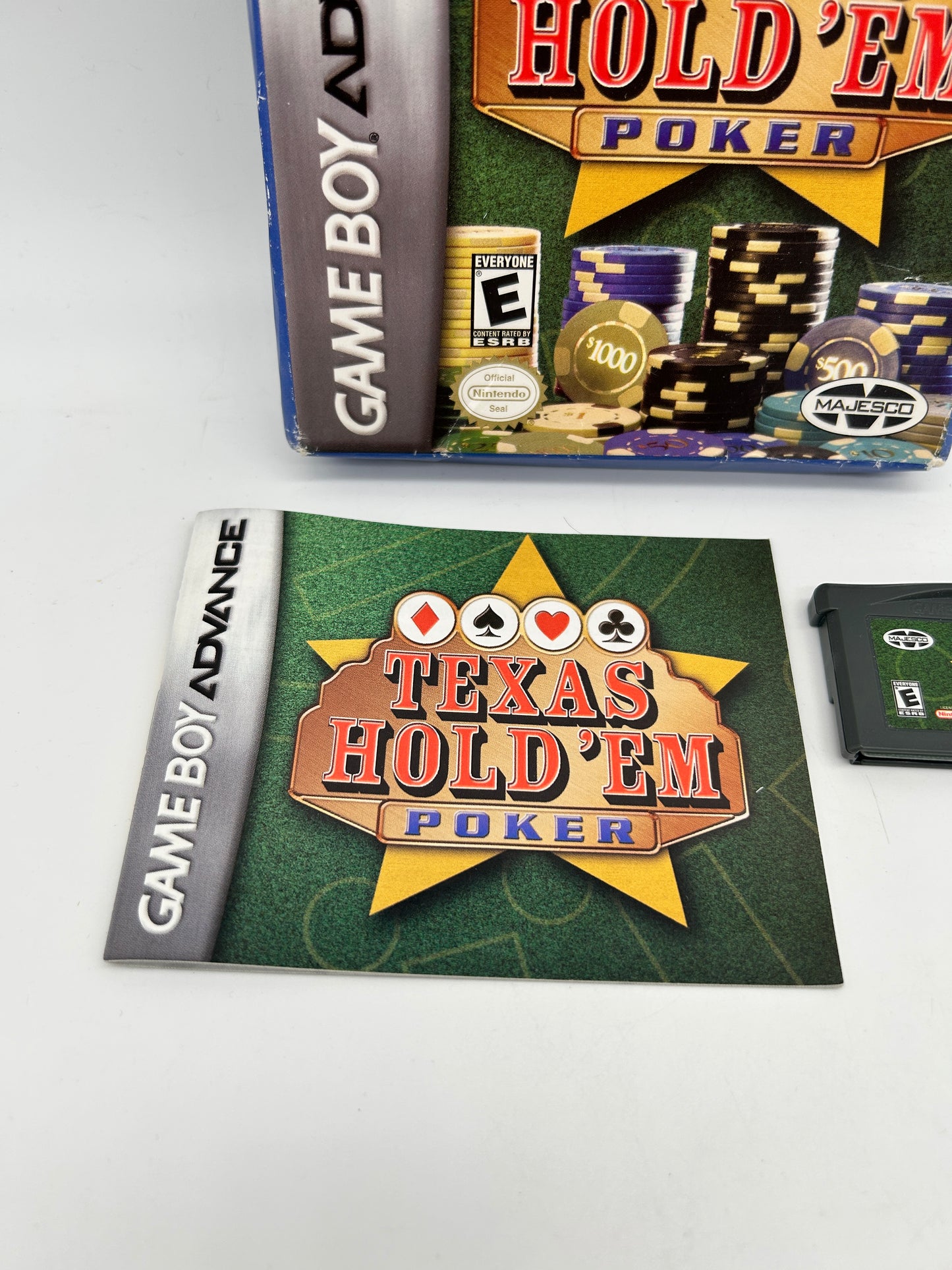 NiNTENDO GAME BOY ADVANCE [GBA] | TEXAS HOLD'EM POKER