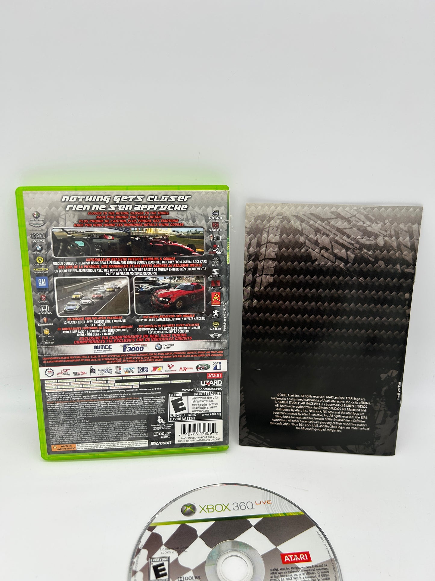 MiCROSOFT XBOX 360 | RACE PRO