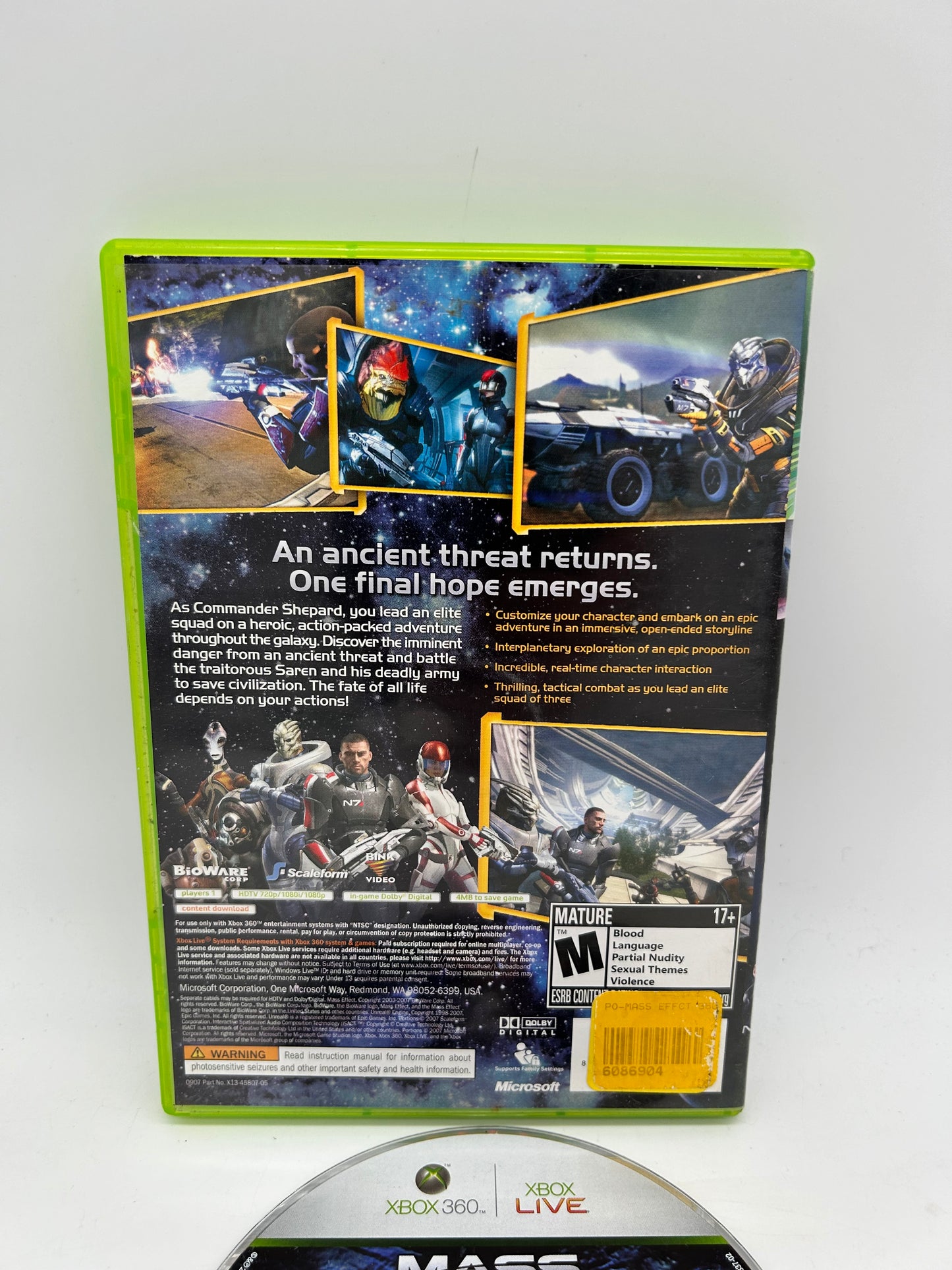 Microsoft XBOX 360 | MASS EFFECT