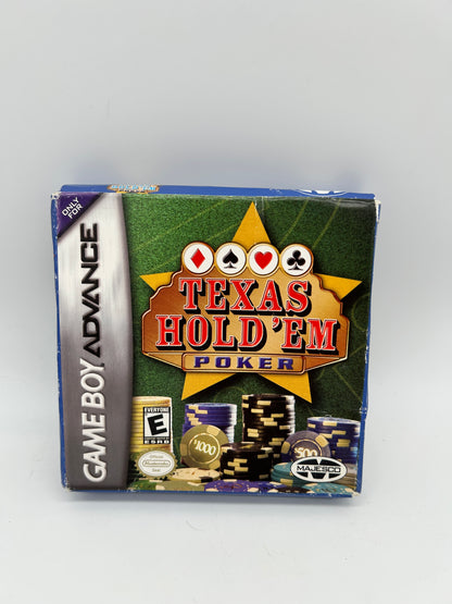 NiNTENDO GAME BOY ADVANCE [GBA] | TEXAS HOLD'EM POKER