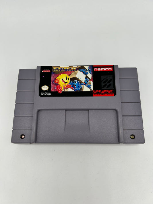 PiXEL-RETRO.COM : SUPER NINTENDO NES (SNES) GAME NTSC PAC-ATTACK