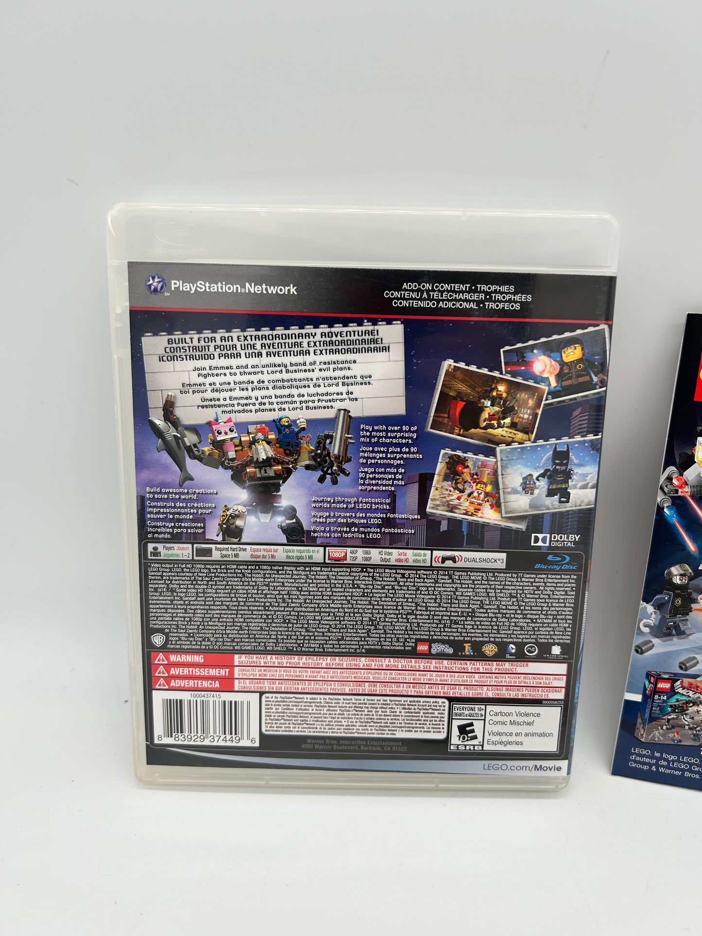 SONY PLAYSTATiON 3 [PS3] | LEGO THE MOViE ViDEOGAME