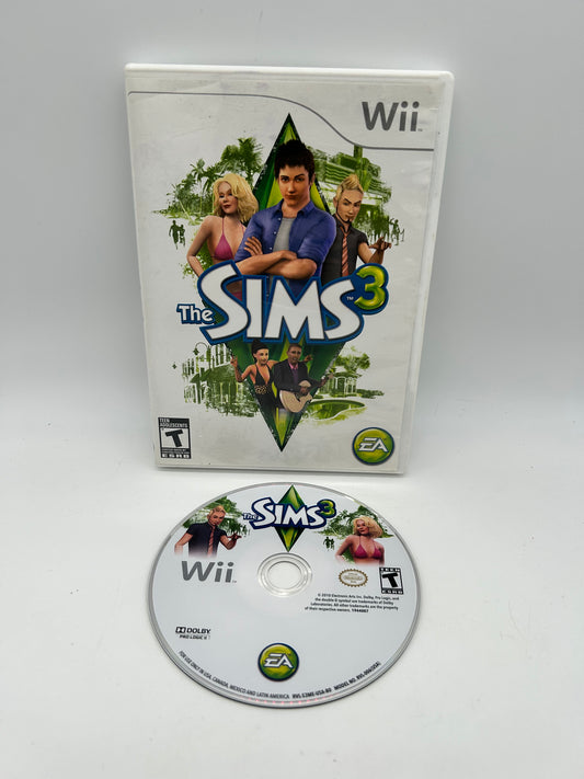 PiXEL-RETRO.COM : NINTENDO WII COMPLET CIB BOX MANUAL GAME NTSC THE SIMS 3