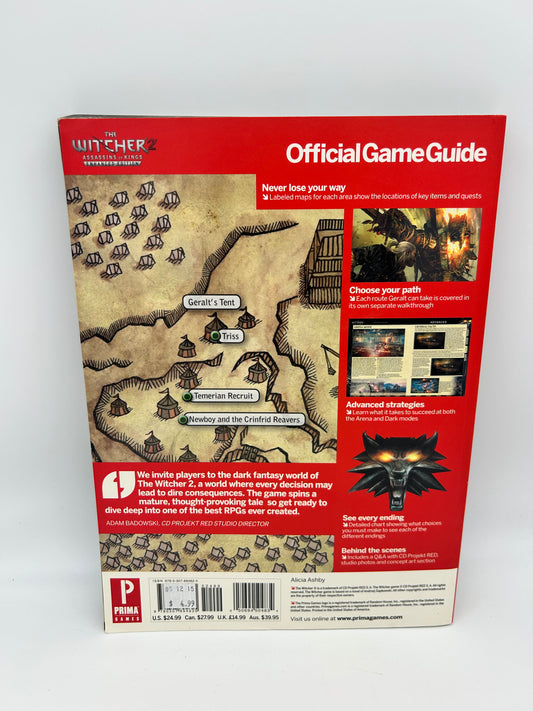 THE WiTCHER 2 ASSASSiNS OF KiNGS STRATEGY GUiDE PRiMA GAMES | ENHANCED EDiTiON