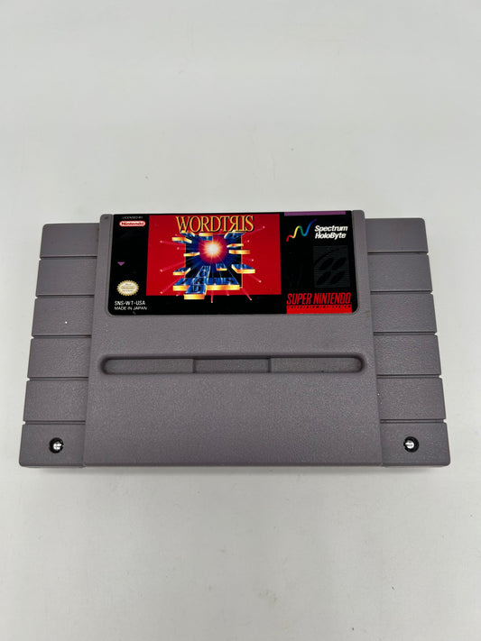 PiXEL-RETRO.COM : SUPER NINTENDO NES (SNES) GAME NTSC WORDTRIS