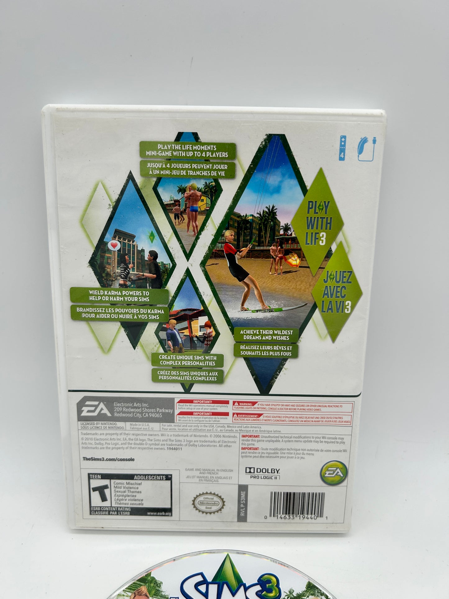 NiNTENDO Wii | THE SIMS 3