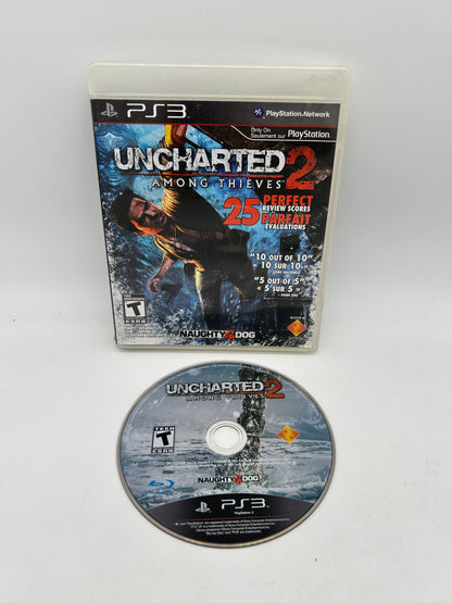 PiXEL-RETRO.COM : SONY PLAYSTATION 3 (PS3) COMPLET CIB BOX MANUAL GAME NTSC UNCHARTED 2 AMONG THIEVES
