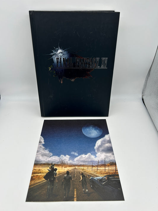 PiXEL-RETRO.COM : BOOKS STRATEGY PLAYER'S GUIDE WALKTHROUGH OFFICIAL PIGGYBACK FINAL FANTASY XV COLLECTOR'S EDITION