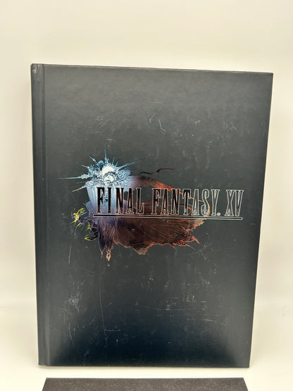 FiNAL FANTASY XV STRATEGY GUIDE PiGGYBACK HARDCOVER COLLECTORS EDITION