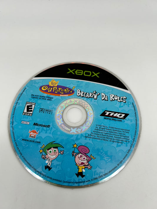 PiXEL-RETRO.COM : MICROSOFT XBOX COMPLETE CIB BOX MANUAL GAME NTSC FAIRLY ODD PARENTS BREAKIN DA RULES