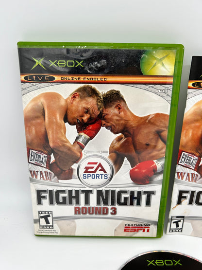 MiCROSOFT XBOX ORiGiNAL | FiGHT NiGHT ROUND 3