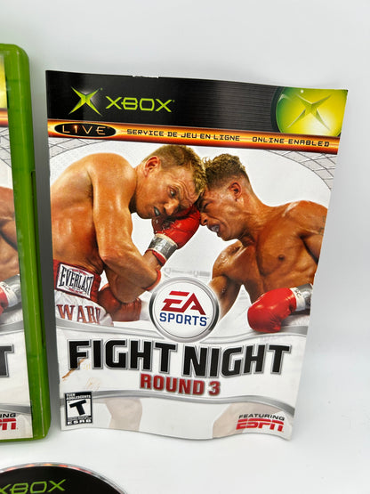 MiCROSOFT XBOX ORiGiNAL | FiGHT NiGHT ROUND 3