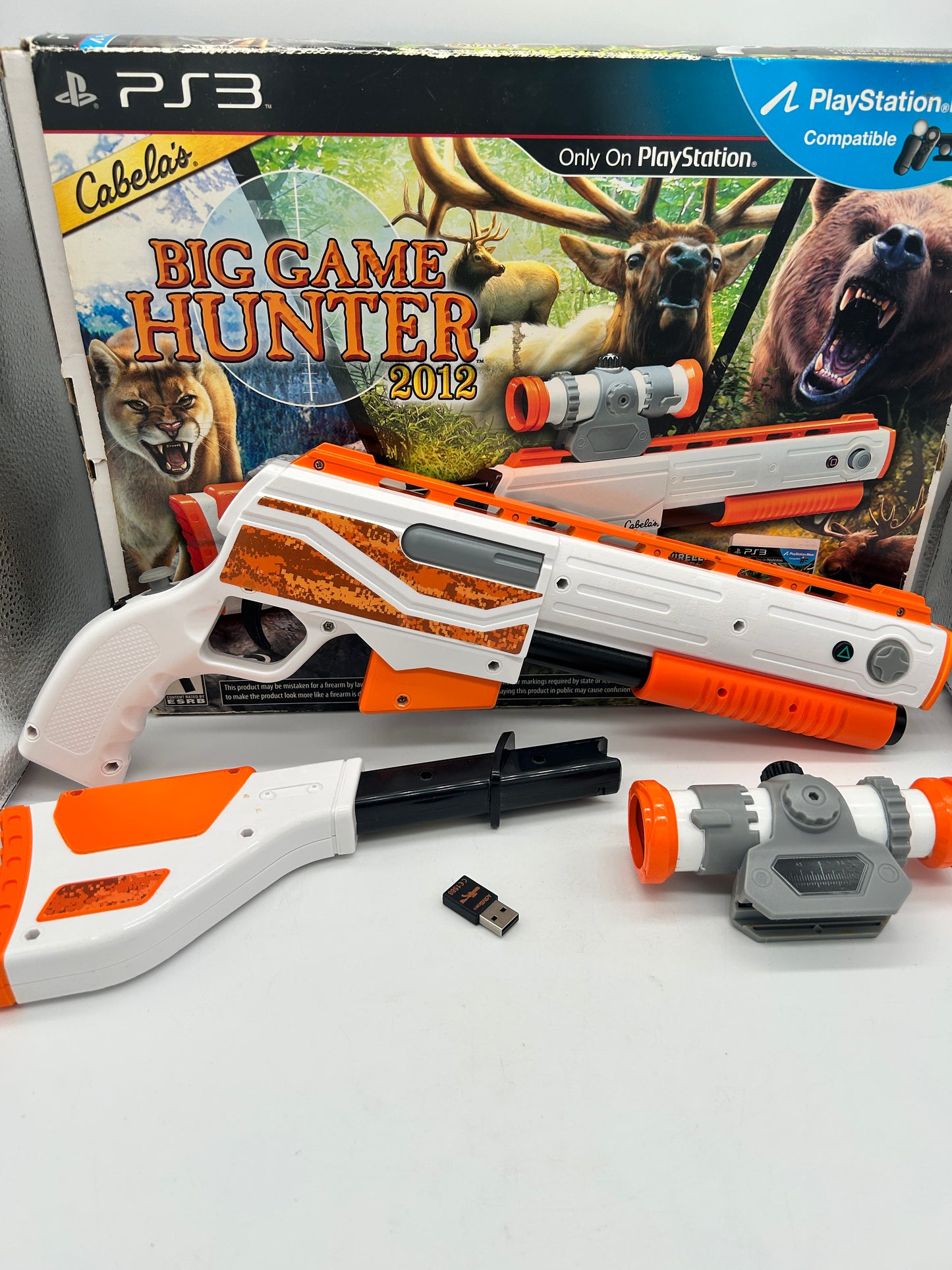 SONY PLAYSTATiON 3 [PS3] | CABELAS BiG GAME HUNTER 2012 | GUN BUNDLE