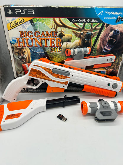 SONY PLAYSTATiON 3 [PS3] | CABELAS BiG GAME HUNTER 2012 | GUN BUNDLE
