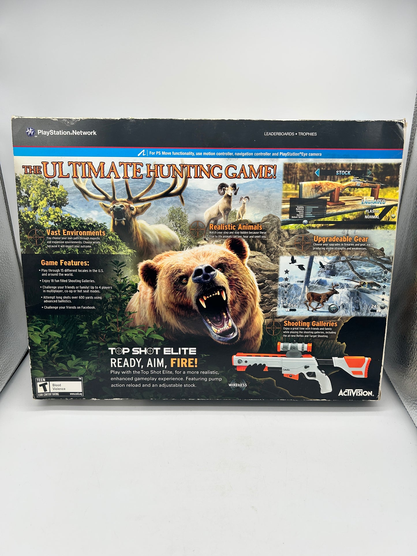 SONY PLAYSTATiON 3 [PS3] | CABELAS BiG GAME HUNTER 2012 | GUN BUNDLE