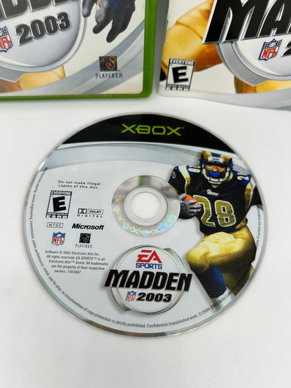 MiCROSOFT XBOX ORiGiNAL | MADDEN NFL 2003