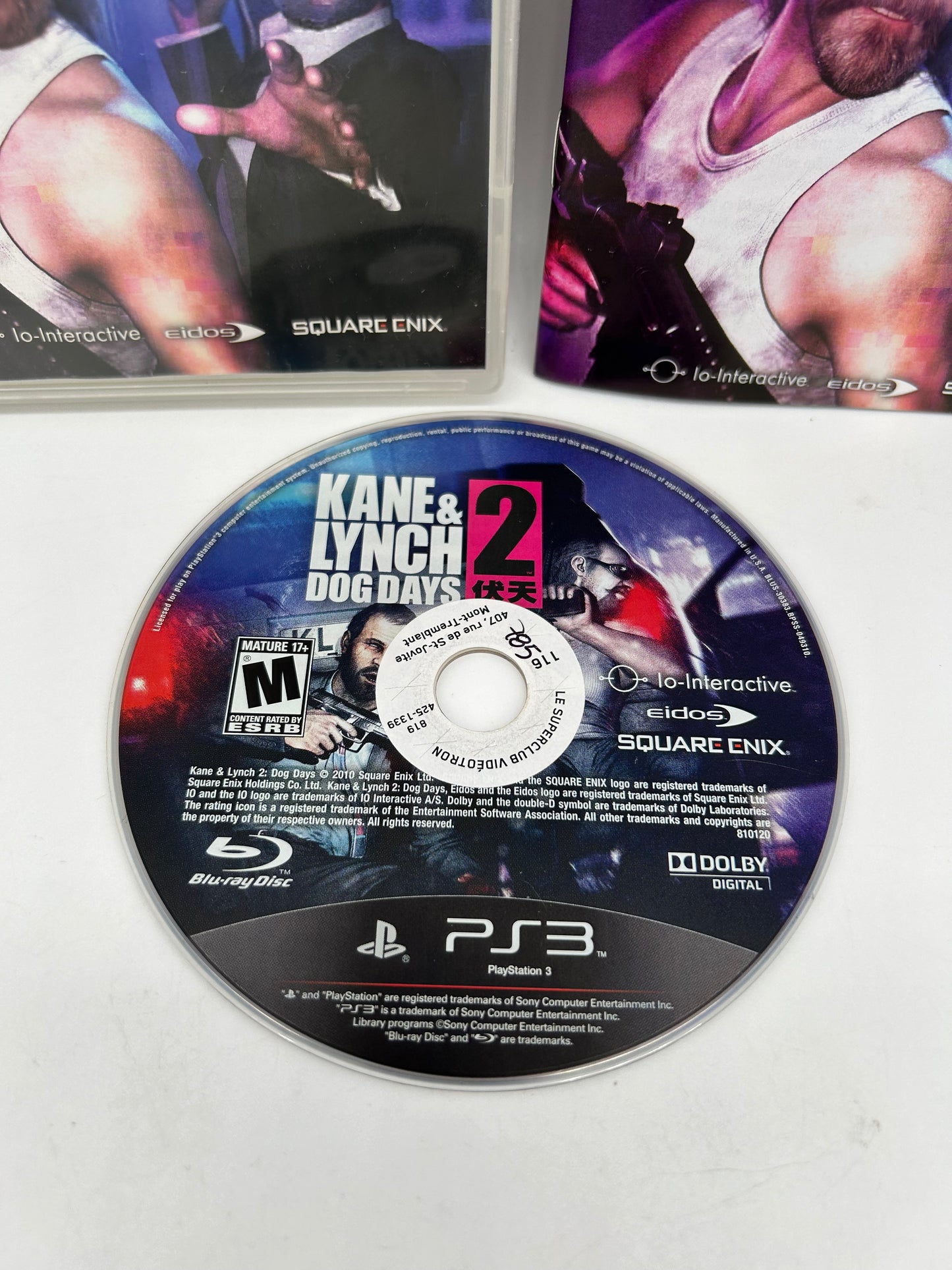 SONY PLAYSTATiON 3 [PS3] | KANE &amp; LYNCH 2 DOG DAYS